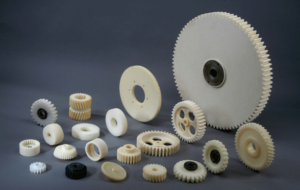 Cast Nylon Engineering Components like Gears, Pulleys, Pinions etc.